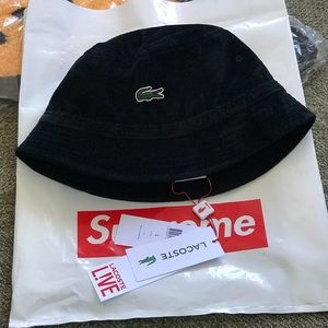 supreme lacoste velour crusher